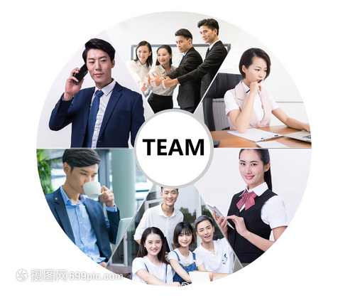 商務團隊拼貼 構(gòu)建高效商務服務的藝術與科學